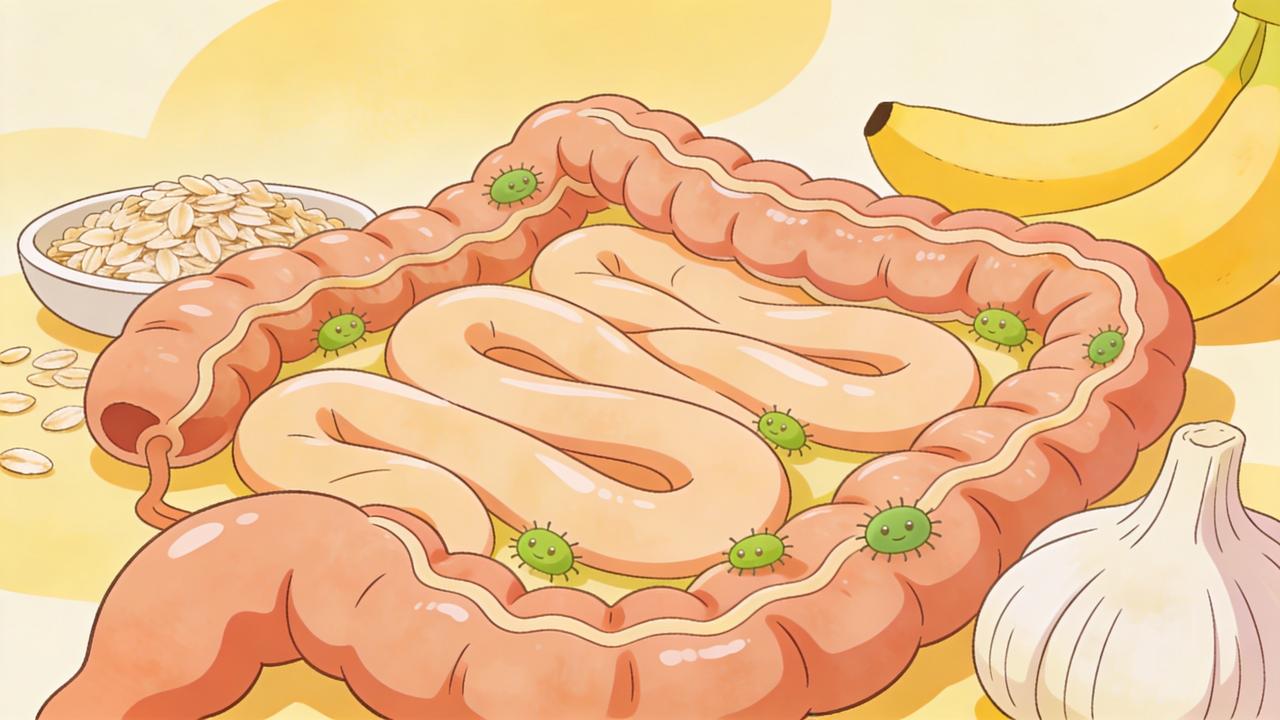 Fibras e fermentados favorecem a microbiota e a barreira intestinal.