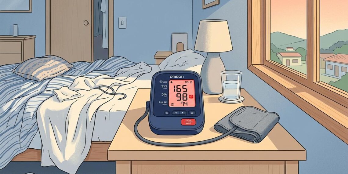 Pressão alta só de manhã: por que isso acontece e o que seu corpo está tentando sinalizar