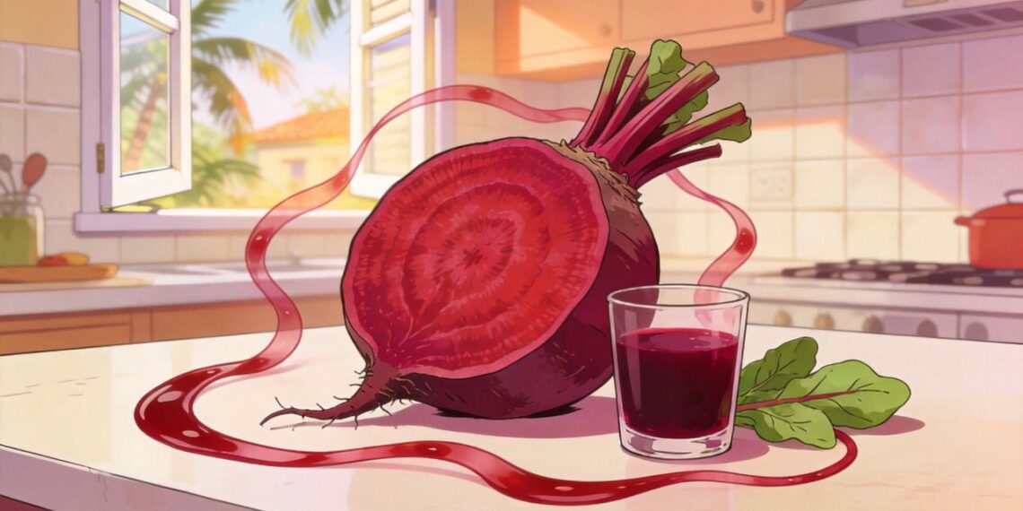 Pressão baixa: como o consumo diário de beterraba afeta o controle da circulação sanguínea