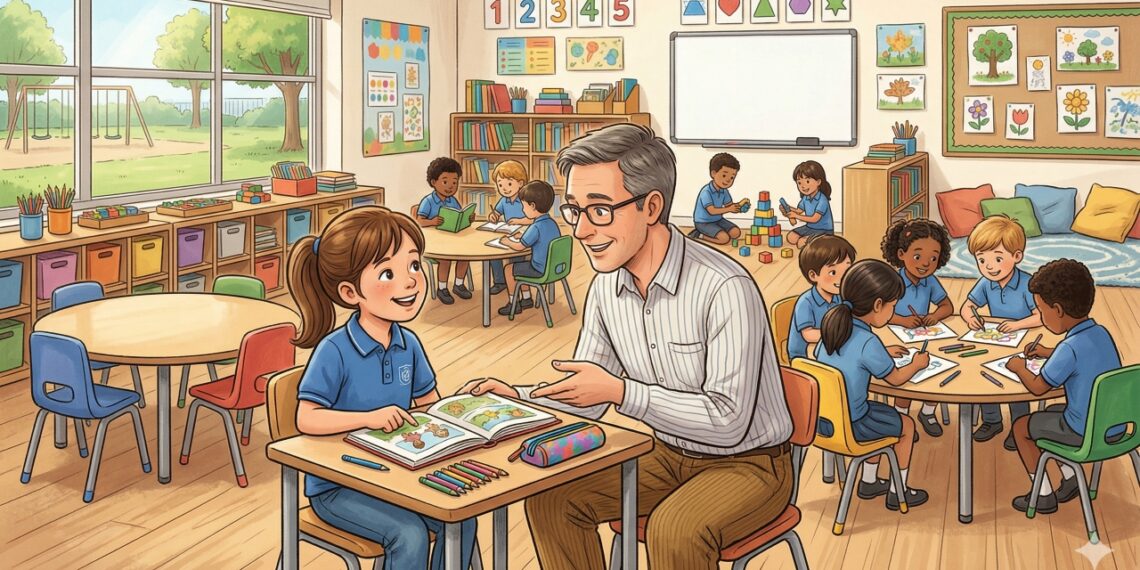 O apoio certo dentro da sala de aula pode transformar a forma como a criança se conecta com os outros.