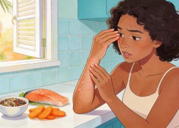 Quais nutrientes estão em falta quando a pele fica ressecada e descama com facilidade