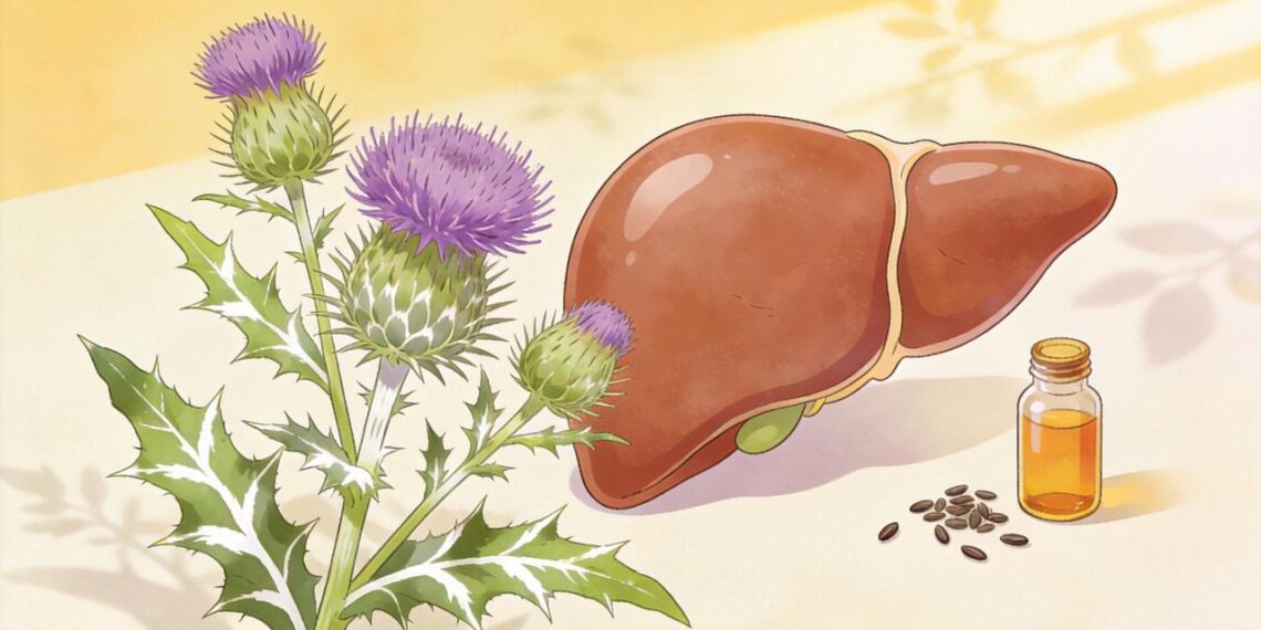 Qual é a planta medicinal que auxilia a saúde do fígado e ajuda a prevenir a cirrose hepática