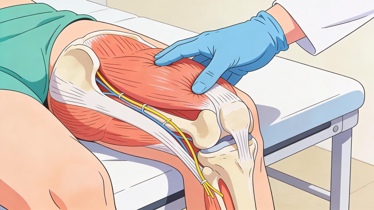 Avaliação clínica do quadril ajuda no diagnóstico diferencial da dor ciática.