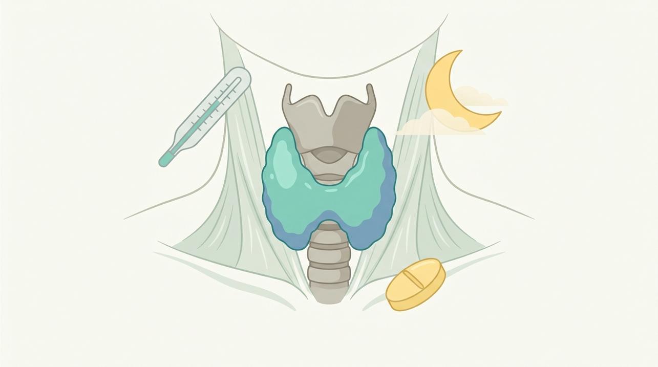 Tireoide, medicamentos e febre entram entre causas investigadas de sudorese noturna.