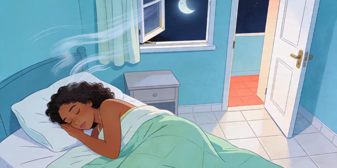 [TÓPICO] - Especialista explica como uma porta fechada no quarto afeta diretamente a qualidade do sono