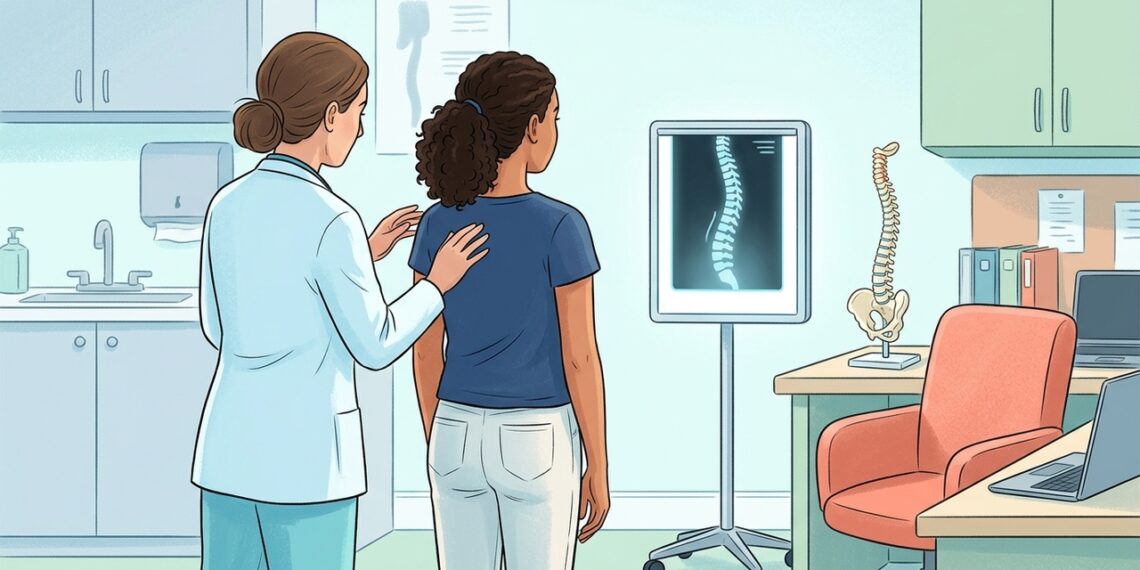 O que acontece quando a coluna apresenta um desvio lateral, quais são os sintomas e quais os tratamentos existentes: escoliose