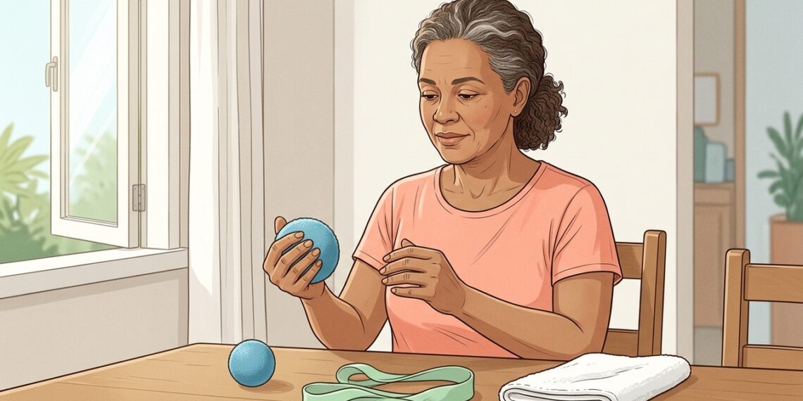 Pessoas com artrite nas mãos devem fazer exercícios de força todos os dias?