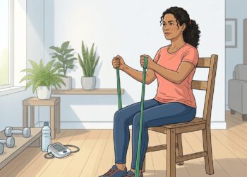 O exercício de força que pode reduzir a pressão mesmo sem virar treino pesado