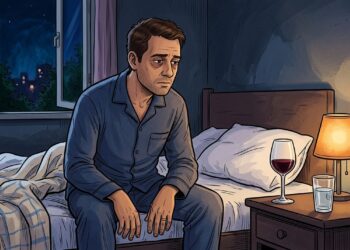 O álcool melhora ou piora a qualidade do sono em adultos?