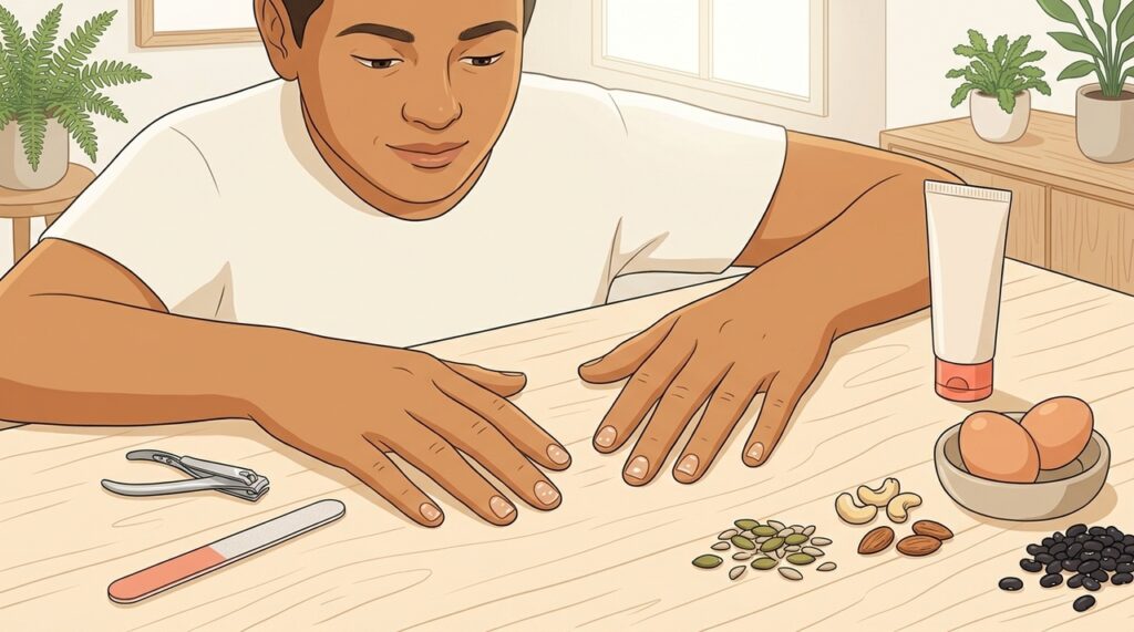 O que pode causar manchas brancas nas unhas?