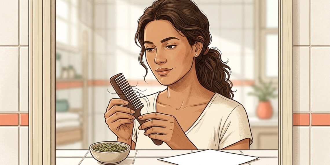 Eficaz contra a queda de cabelo: este mineral simples fortalece os fios