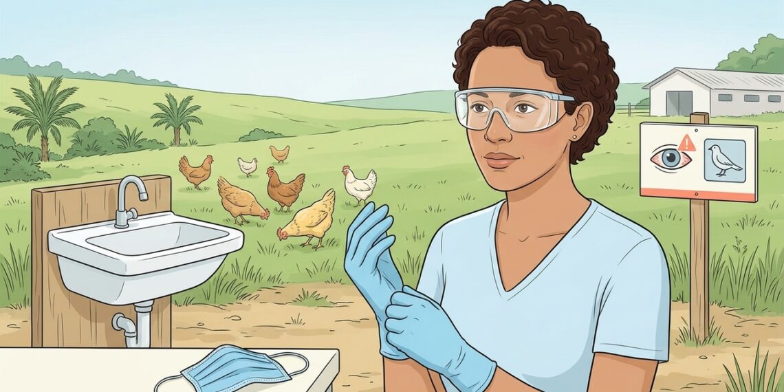 O sinal pouco comentado da gripe aviária que aparece nos olhos antes da falta de ar