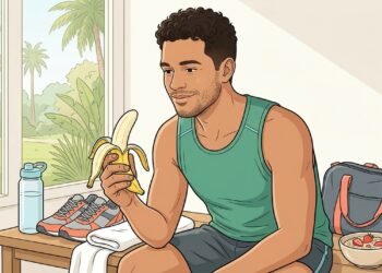 Como usar a banana antes do exercício para melhorar o desempenho físico