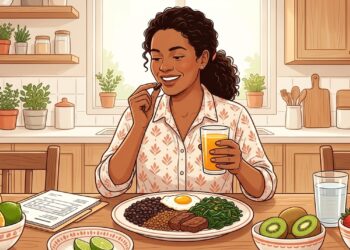 É assim que a vitamina C e o ferro, tomados em conjunto, afetam o tratamento da anemia
