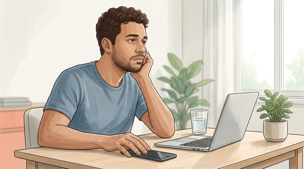 A névoa mental persistente não se deve apenas ao cansaço, mas sim à inflamação cerebral causada por privação de sono e excesso de estímulos digitais