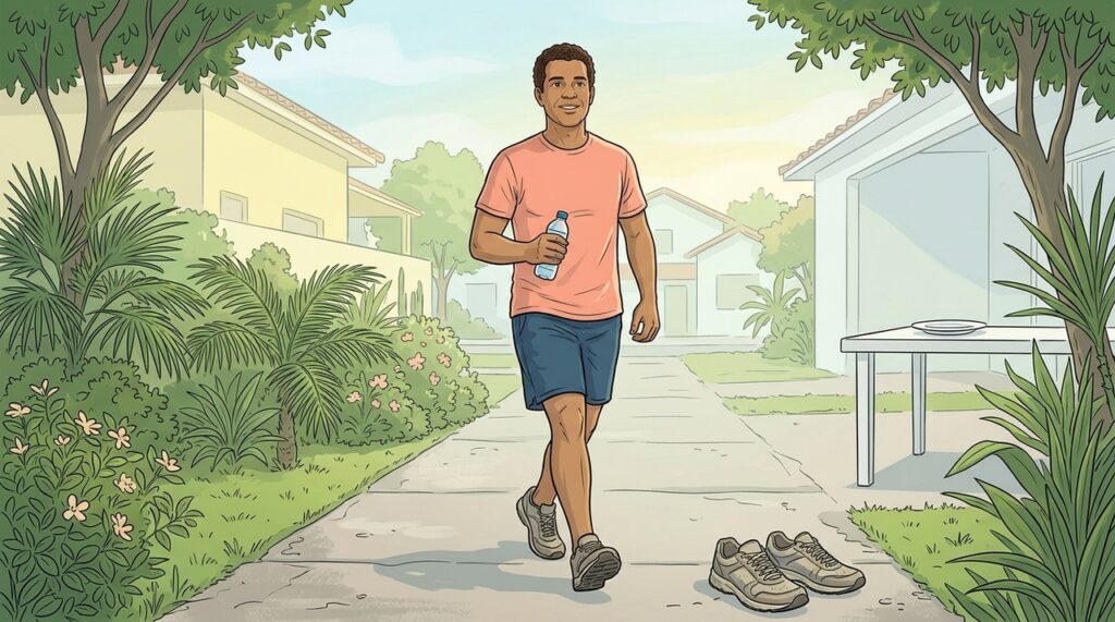 Caminhar dez minutos após as refeições e evitar ficar sentado por longos períodos faz diferença