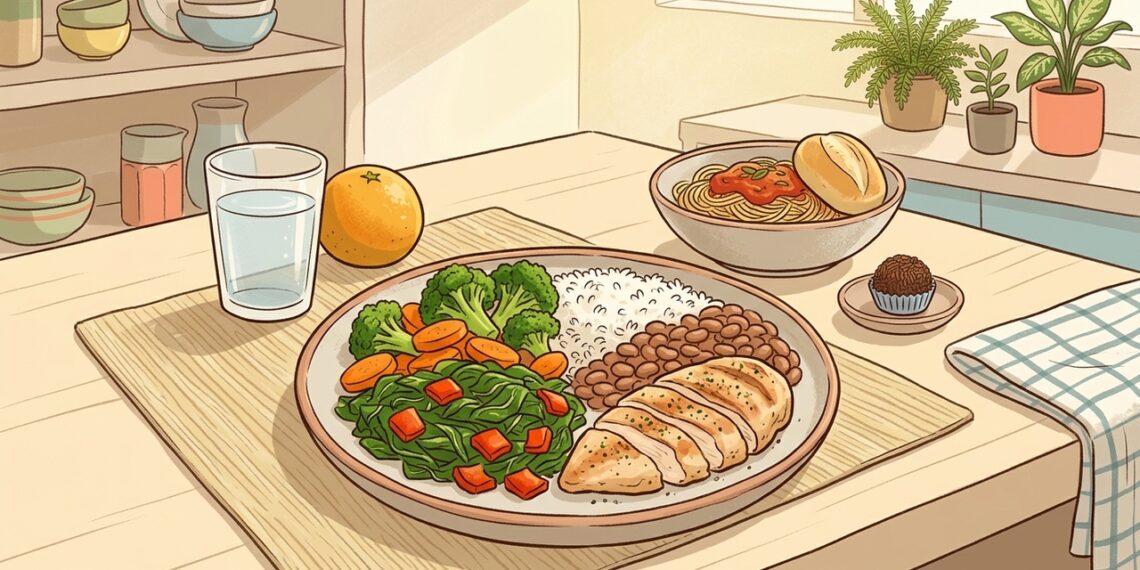 O erro no almoço e no jantar que prolonga o pico de glicose mesmo em quem não tem diabetes