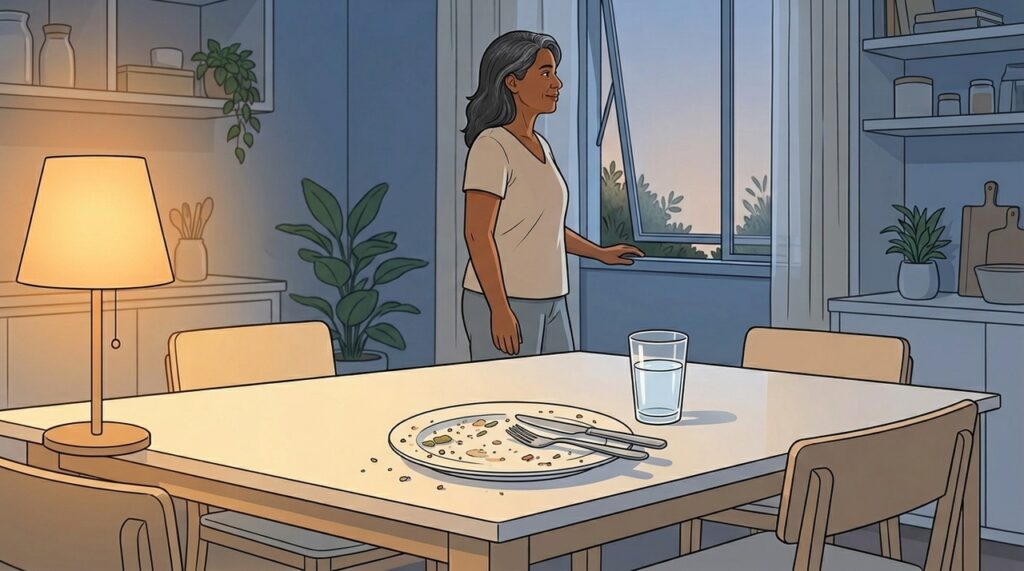 Parar de comer três horas antes de dormir e aumentar o jejum noturno faz diferença