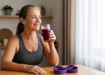 A romã pode apoiar a energia muscular quando combinada com alimentação adequada e treino de força.