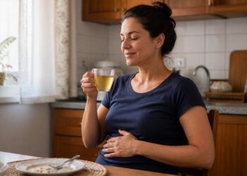 O gengibre pode entrar na rotina como apoio para aliviar desconfortos digestivos e reduzir gatilhos de crises intestinais.