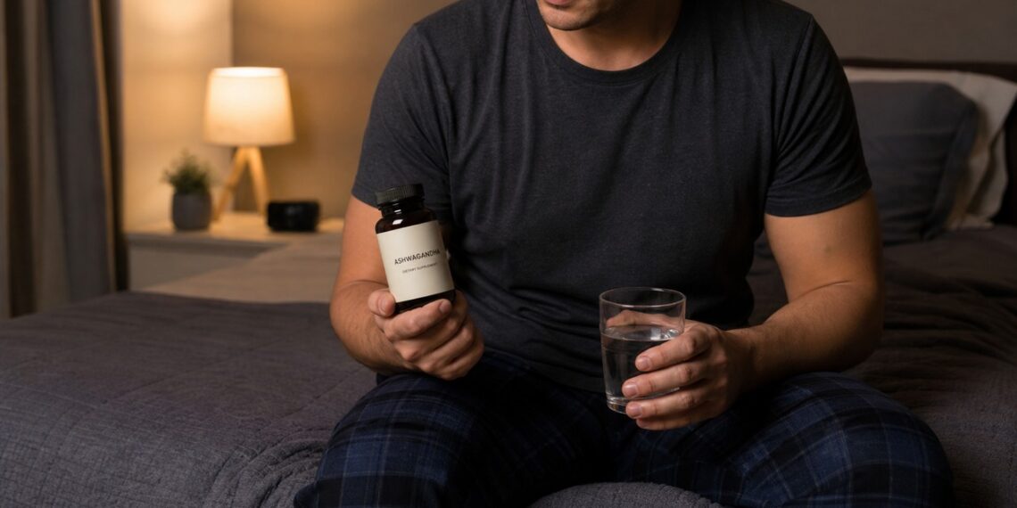 A ashwagandha pode apoiar o relaxamento noturno e a resposta ao estresse quando usada com orientação.