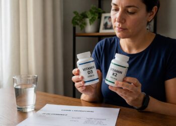 A combinação de D3 com K2 pode apoiar o uso adequado do cálcio quando indicada com base em exames.