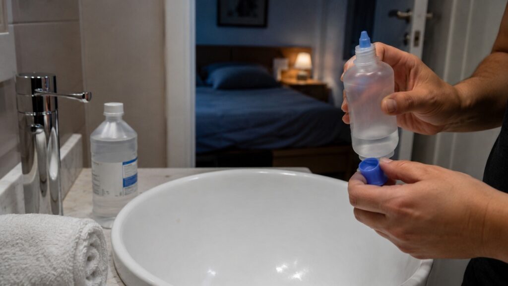 Cuidados simples com o nariz podem ajudar a melhorar o conforto respiratório antes de dormir.