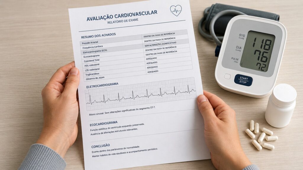 A saúde das artérias deve ser acompanhada com exames, hábitos adequados e orientação profissional.