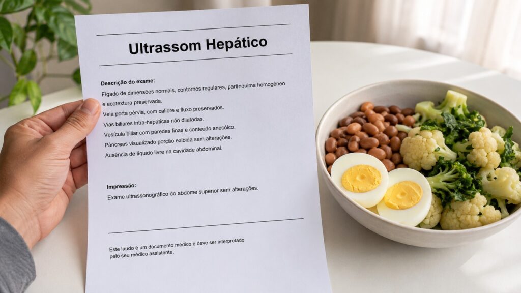 A investigação da gordura no fígado deve considerar exames, alimentação e acompanhamento profissional.