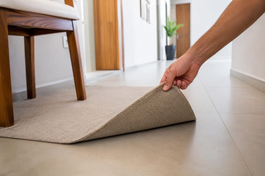 Ajustes simples no ambiente ajudam a reduzir riscos de queda em adultos mais velhos.