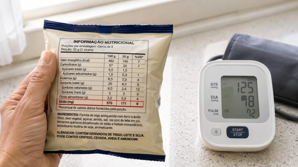 Reduzir sódio e acompanhar exames ajuda a entender fatores que dificultam o controle da pressão.