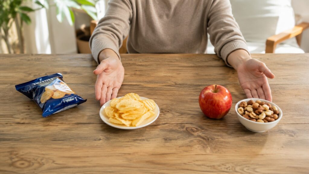 Trocas simples no lanche reduzem a presença diária de ultraprocessados na rotina.