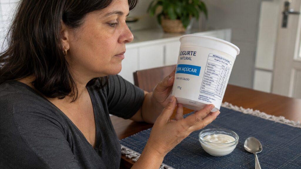 Escolher fermentados sem excesso de açúcar ajuda a evitar produtos que parecem saudáveis, mas não são.