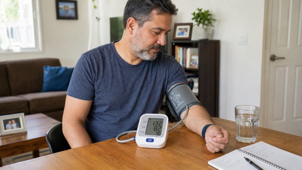 Pressão “um pouco alta” repetida pode acumular risco cardiovascular mesmo sem sintomas.