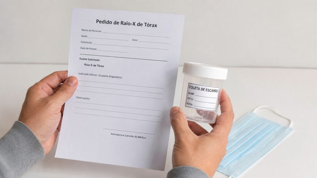 A investigação da tosse prolongada pode incluir exames respiratórios e avaliação médica.