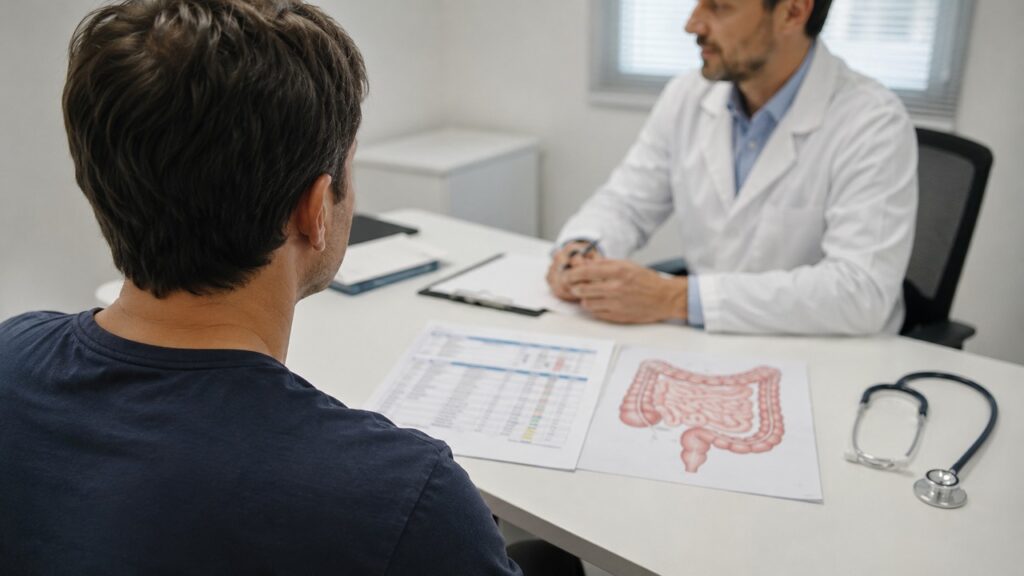 Perda de sangue e má absorção intestinal podem explicar a deficiência de ferro em adultos.