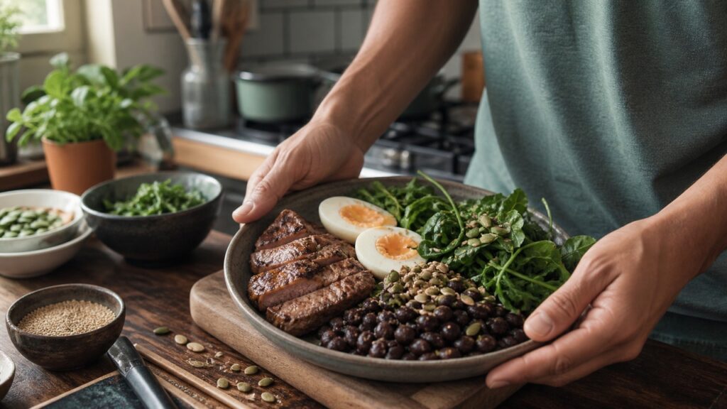 Alimentos fontes de zinco ajudam na renovação dos tecidos e no suporte às defesas do organismo.