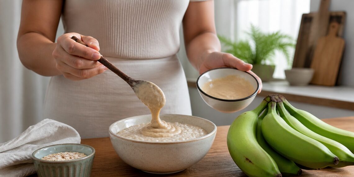 A biomassa de banana verde pode apoiar a microbiota e ajudar no controle metabólico.