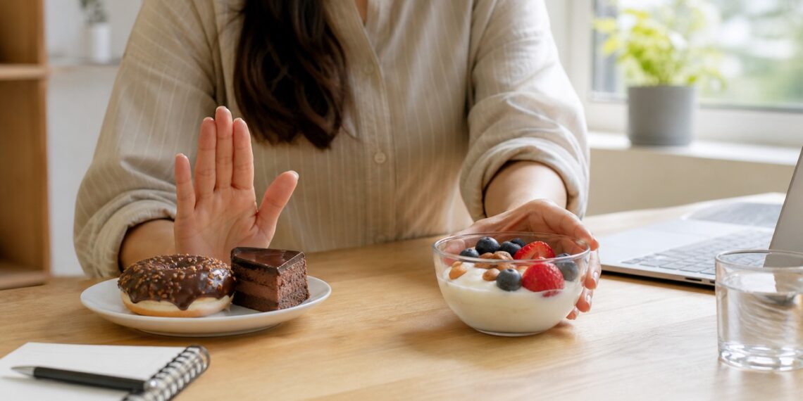 Trocar doces por um lanche mais equilibrado pode ajudar a reduzir a fissura no meio da tarde.