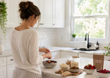 Alimentos ricos em fibras e polifenóis ajudam a criar um ambiente favorável para a microbiota intestinal.