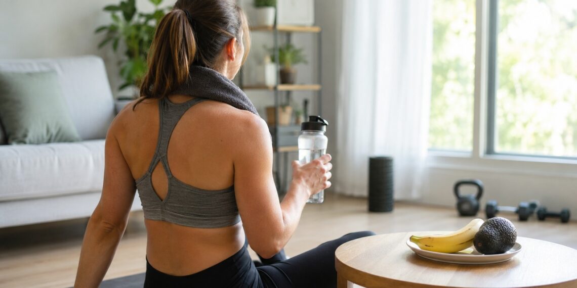 Equilíbrio entre hidratação e minerais pode apoiar a energia celular e a recuperação muscular.
