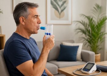 Treino respiratório breve pode apoiar o controle da pressão quando feito com orientação adequada.