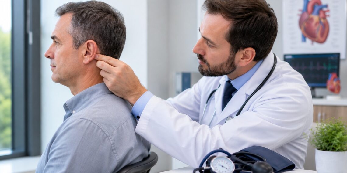 A dobra no lóbulo pode ser uma pista visual para avaliar melhor o risco cardiovascular.