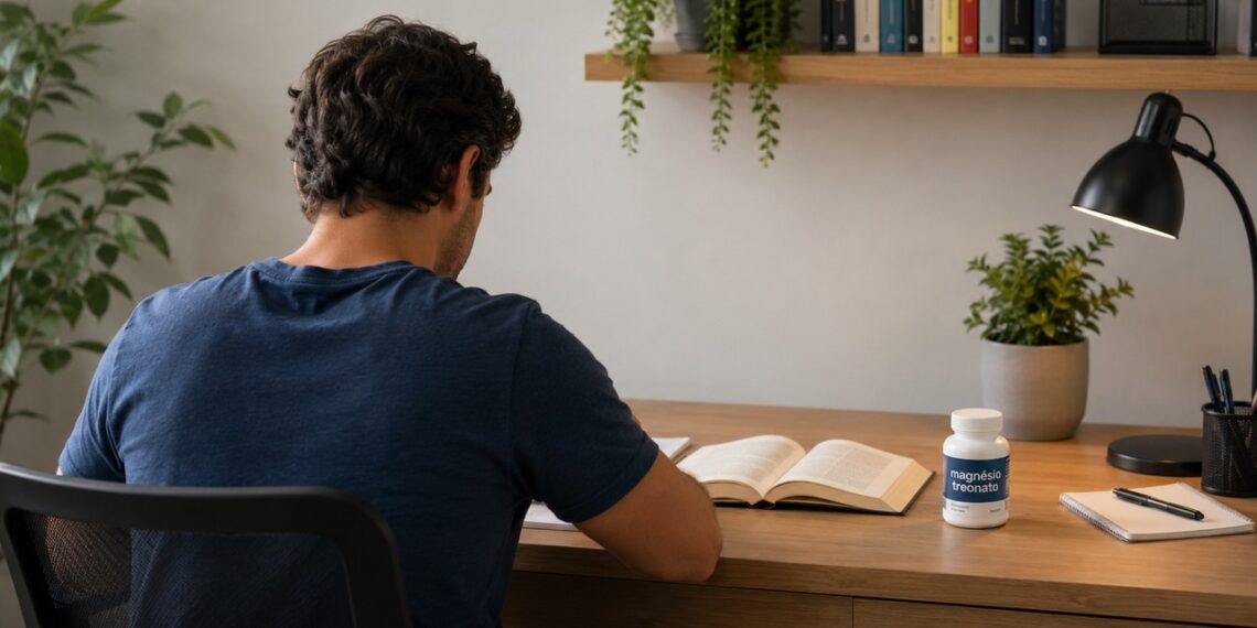 O magnésio treonato é estudado por seu possível apoio à comunicação neuronal e à memória.