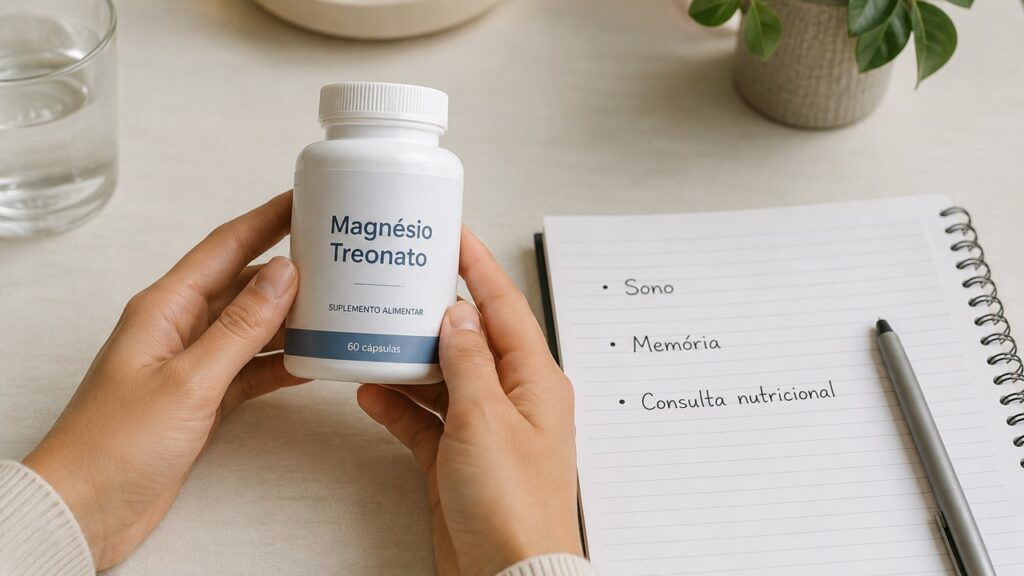 A suplementação deve ser avaliada com cuidado, especialmente quando o objetivo envolve saúde cerebral.