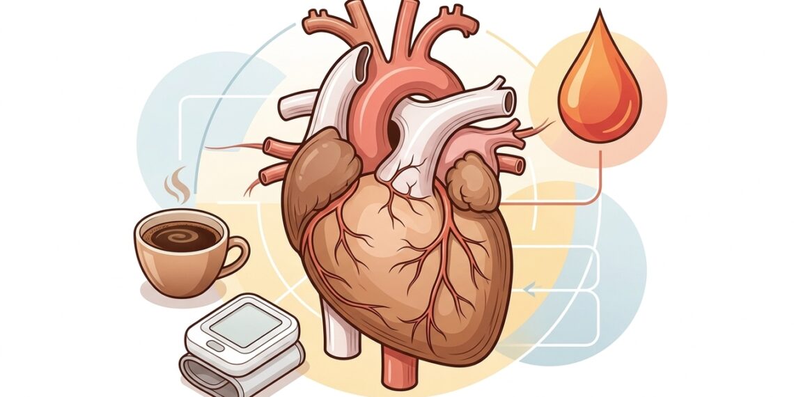 O café melhora ou piora a pressão arterial em hipertensos?