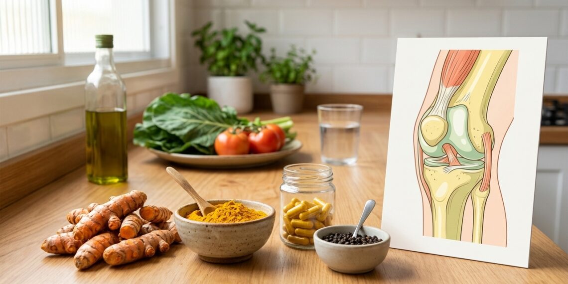 Cúrcuma contra dor nas articulações: quando o “anti-inflamatório natural” deixa de ser inofensivo