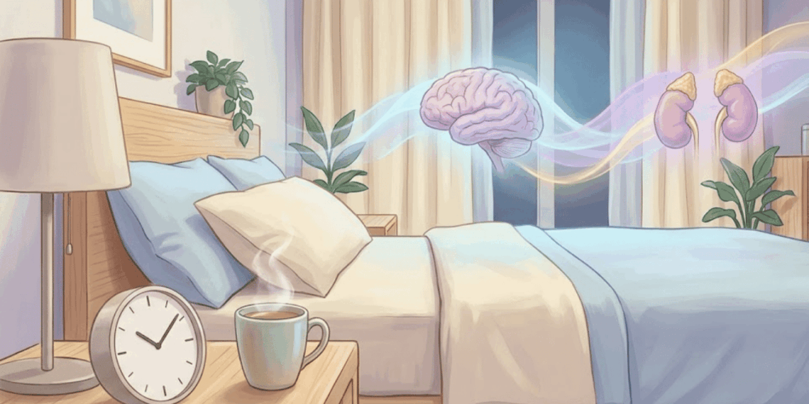 Por que o pico de cortisol noturno interrompe o sono profundo e quais hábitos ajudam a controlá-lo, segundo estudos