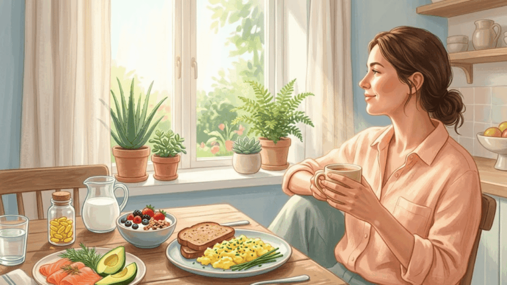 A principal fonte de vitamina D não é a alimentação, mas a exposição da pele à luz solar, que estimula a síntese cutânea do nutriente a partir do colesterol. 