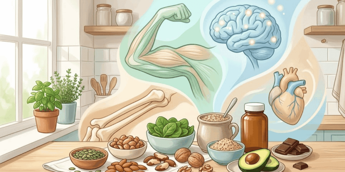 Qual a finalidade da ingestão de magnésio pelo organismo? Estas são as recomendações para o seu consumo